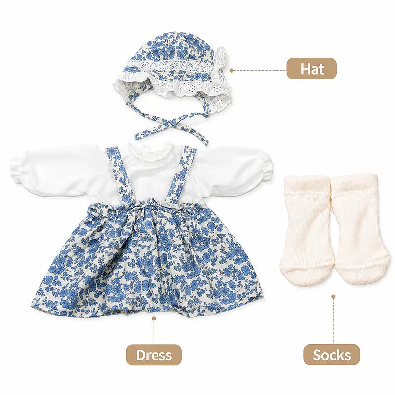 18-20'' Reborn Baby Dolls Dress Set
