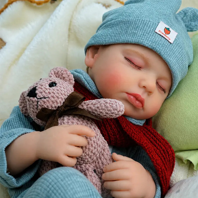 Vinyl reborn baby doll