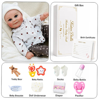 Theo 20" Lifelike Reborn Baby Doll