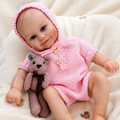 Soft Vinyl Reborn Baby Doll for Children, Collectors and Doll Lovers