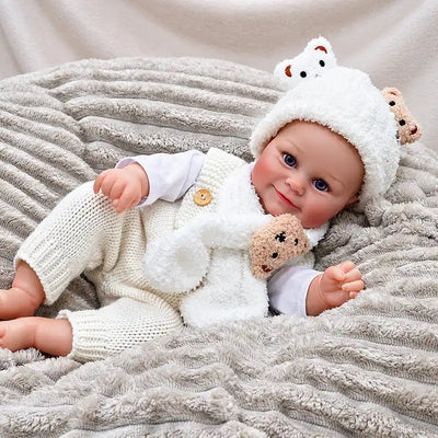 Lifelike Baby Doll for Cuddling, Pretend Play and Nursery Display