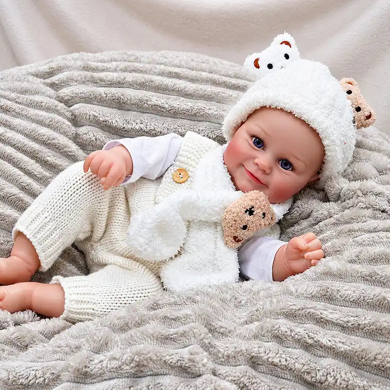 Lifelike Baby Doll for Cuddling, Pretend Play and Nursery Display