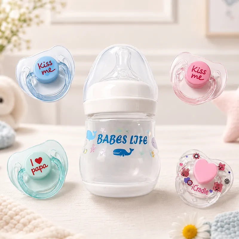 Nursing Bottle & Pacifier Set