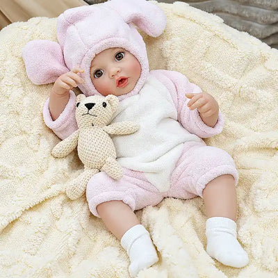 Ella 20” interactive feeding reborn baby doll