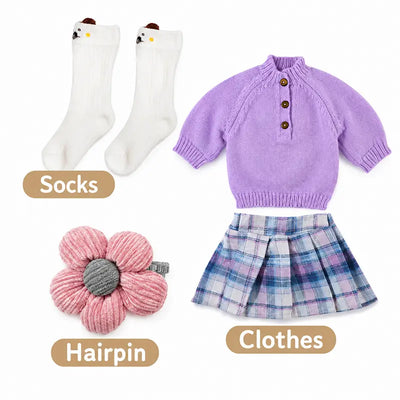  Reborn Doll Winter Outfit