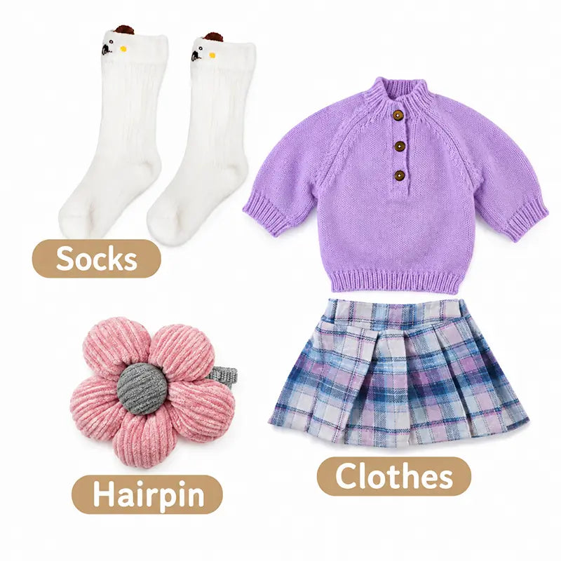  Reborn Doll Winter Outfit