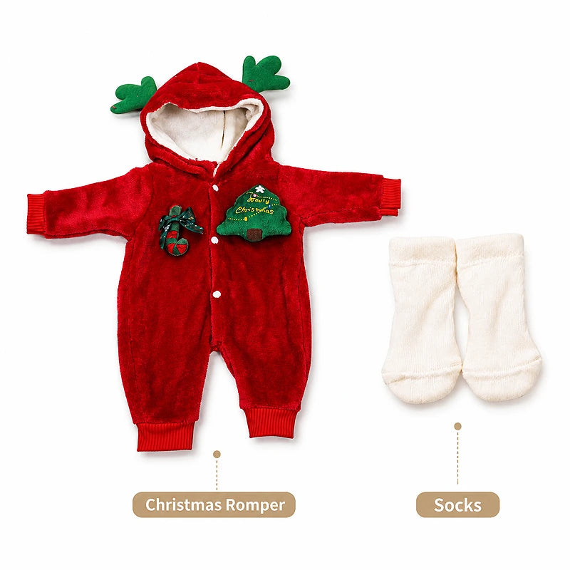 Reborn Baby Christmas Outfit