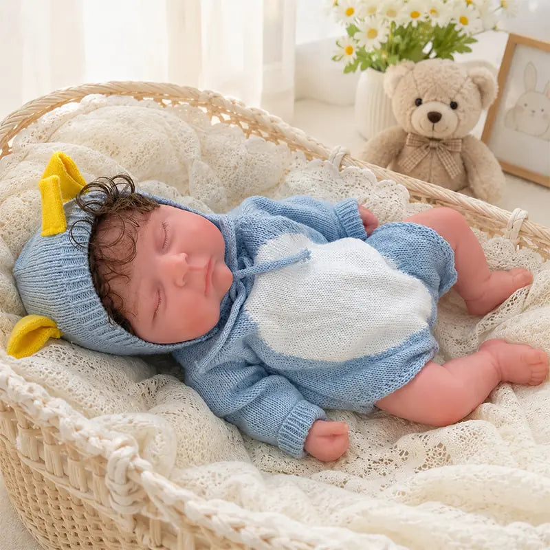 Miko 20” Realistic Full Silicone Baby Doll