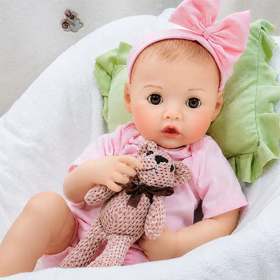 Lova 20” interactive feeding reborn baby doll