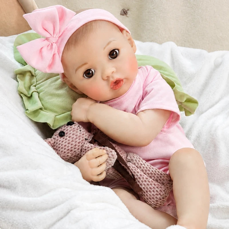 Lova 20” interactive feeding reborn baby doll
