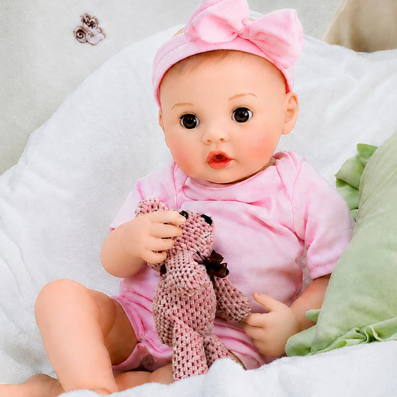 Lova 20” interactive feeding reborn baby doll