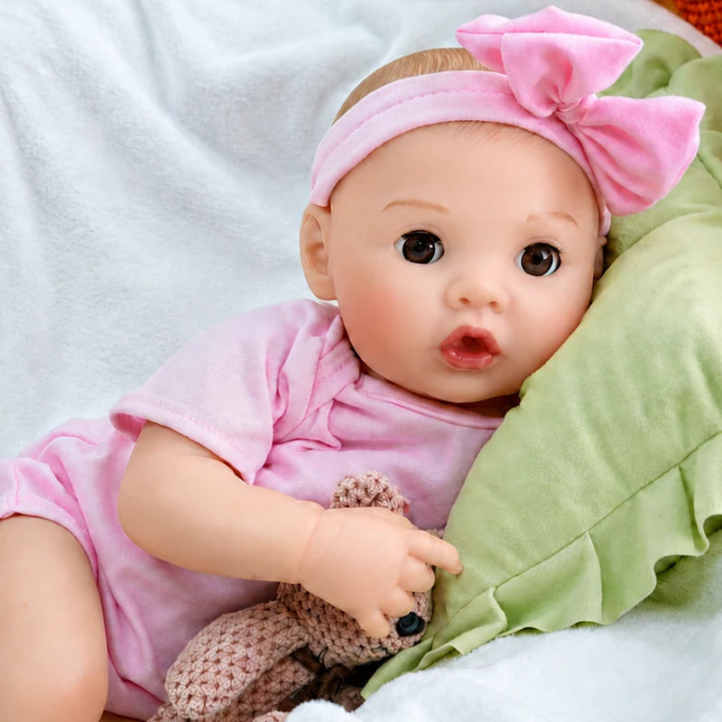 Lova 20” interactive feeding reborn baby doll