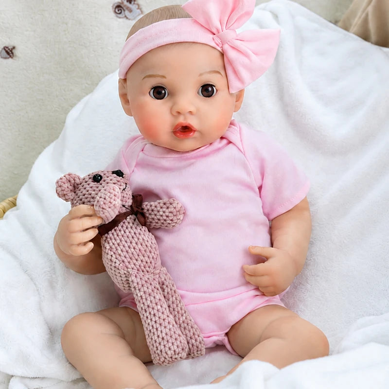 Lova 20” interactive feeding reborn baby doll