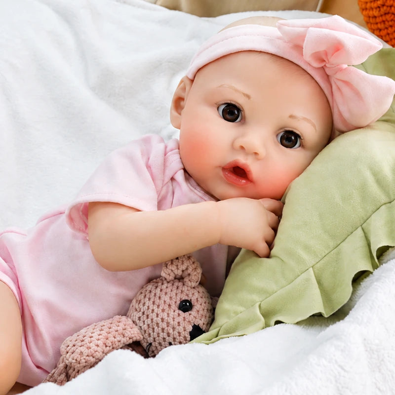 Lova 20” interactive feeding reborn baby doll