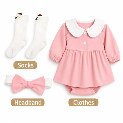 20-22'' Pink Reborn Doll Outfit Set