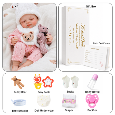 rebreborn baby doll and accessories