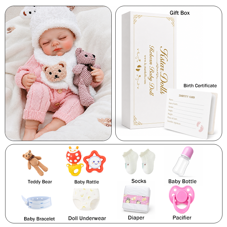 rebreborn baby doll and accessories