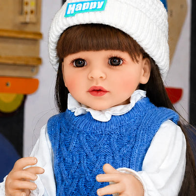 Realistic reborn girl doll designed for doll collectors, imaginative play lovers, reborn enthusiasts, and thoughtful gift giving.