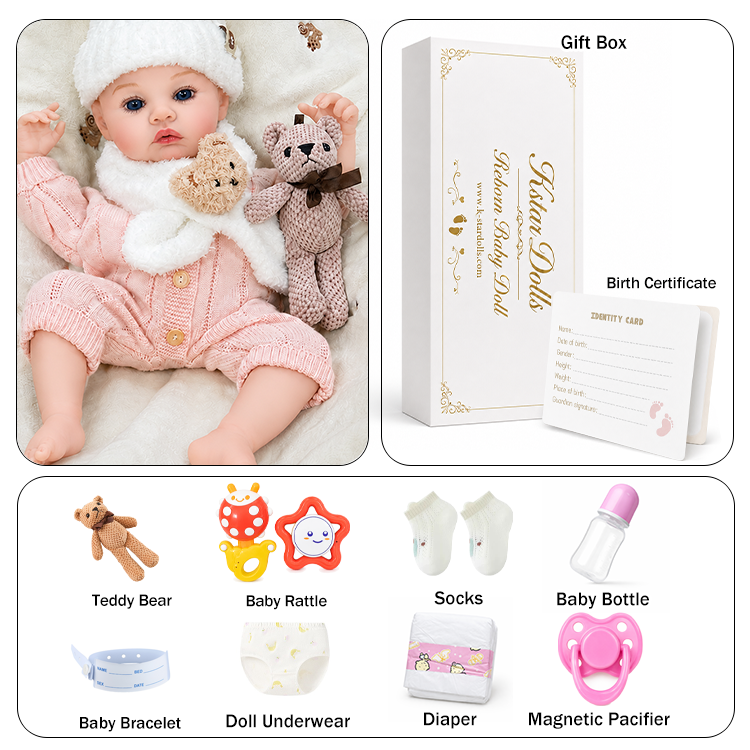 reborn baby and accesories