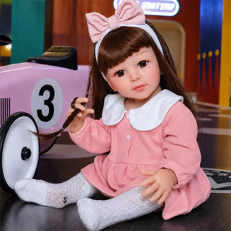 20-22'' Pink Reborn Doll Outfit Set