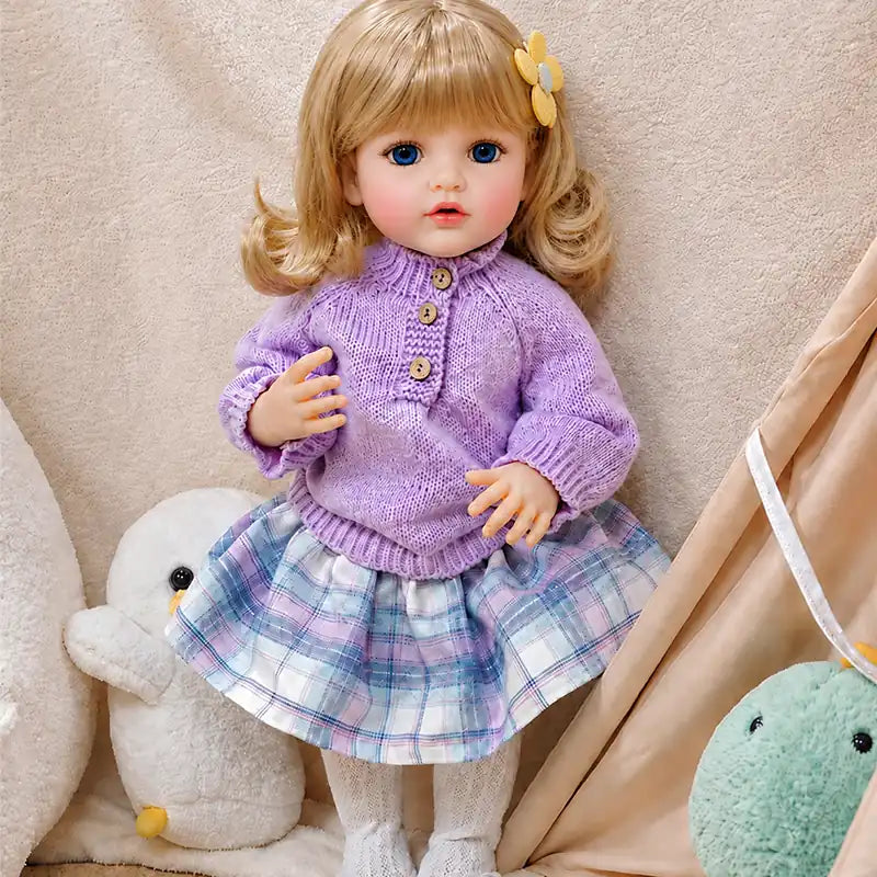 Lifelike reborn doll for kids, doll collectors, and reborn enthusiasts, ideal for birthdays, Christmas gifts, and special occasions