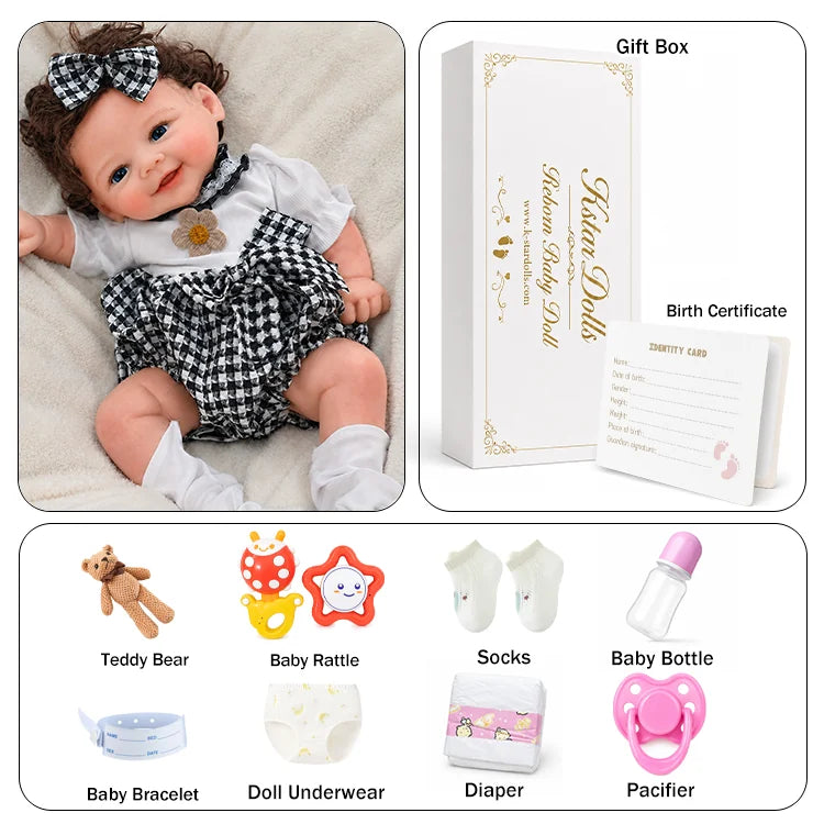 silicone doll and it's accessories