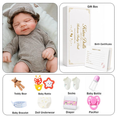silicone doll and it's accessories
