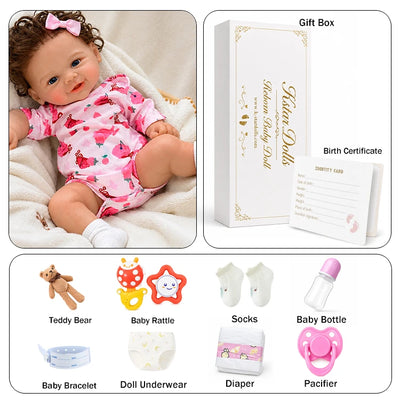 silicone doll and it's accessories