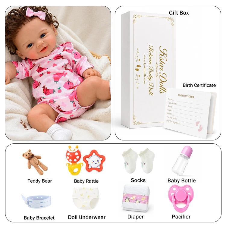 silicone doll and it's accessories