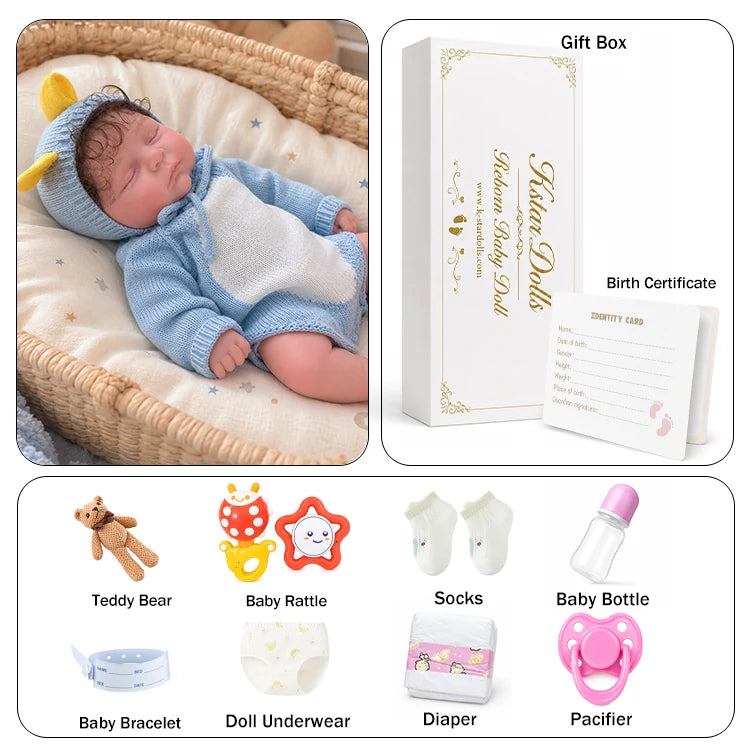 silicone doll and it's accessories