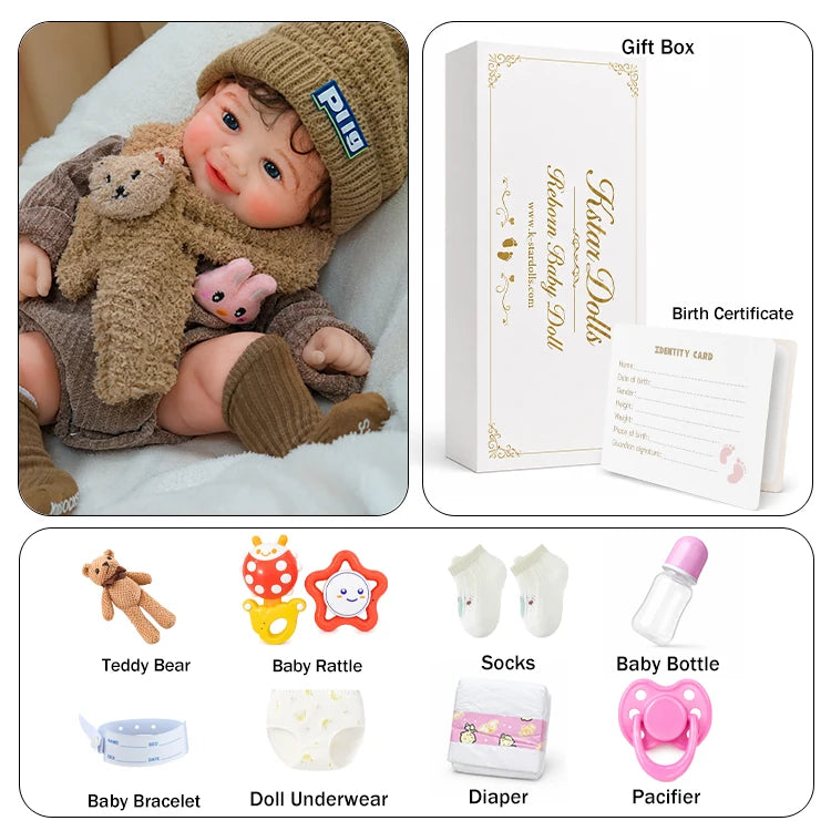 silicone doll and it's accessories