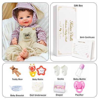 silicone doll and it's accessories