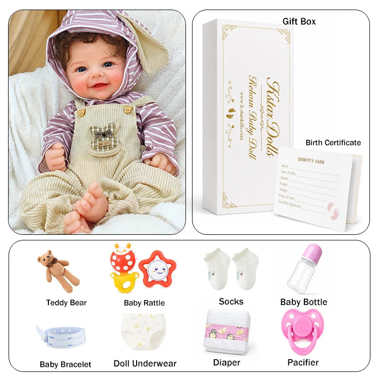 silicone doll and it's accessories