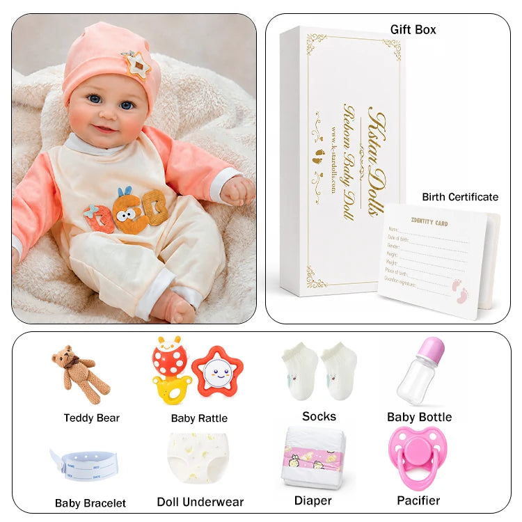 Pip 20" Lifelike Reborn Baby Doll