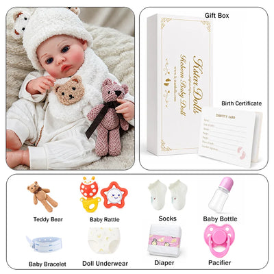Cozy Reborn Doll Clothes for Dress-Up, Photography and Nursery Display
